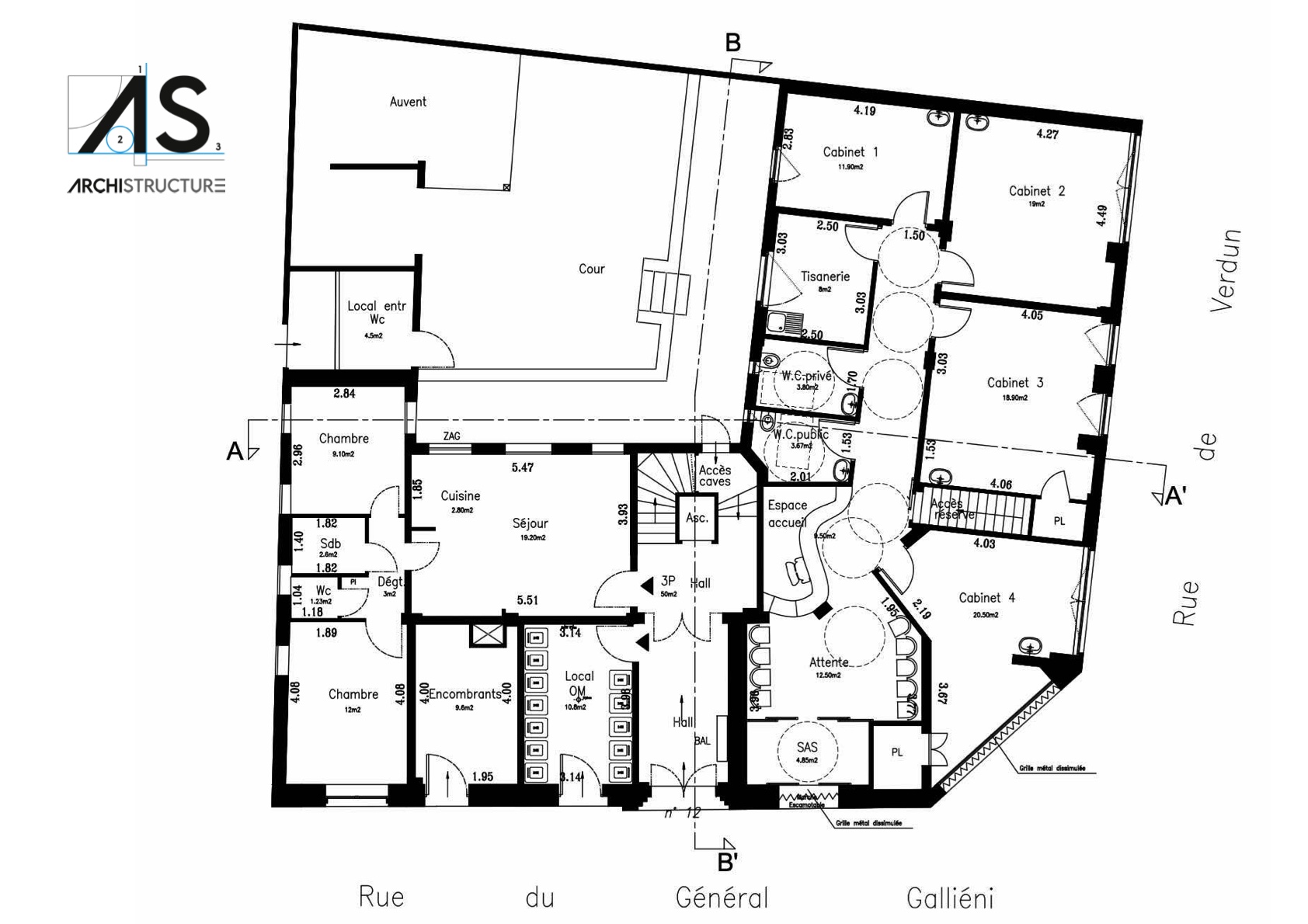 Montmorency — plan RDC