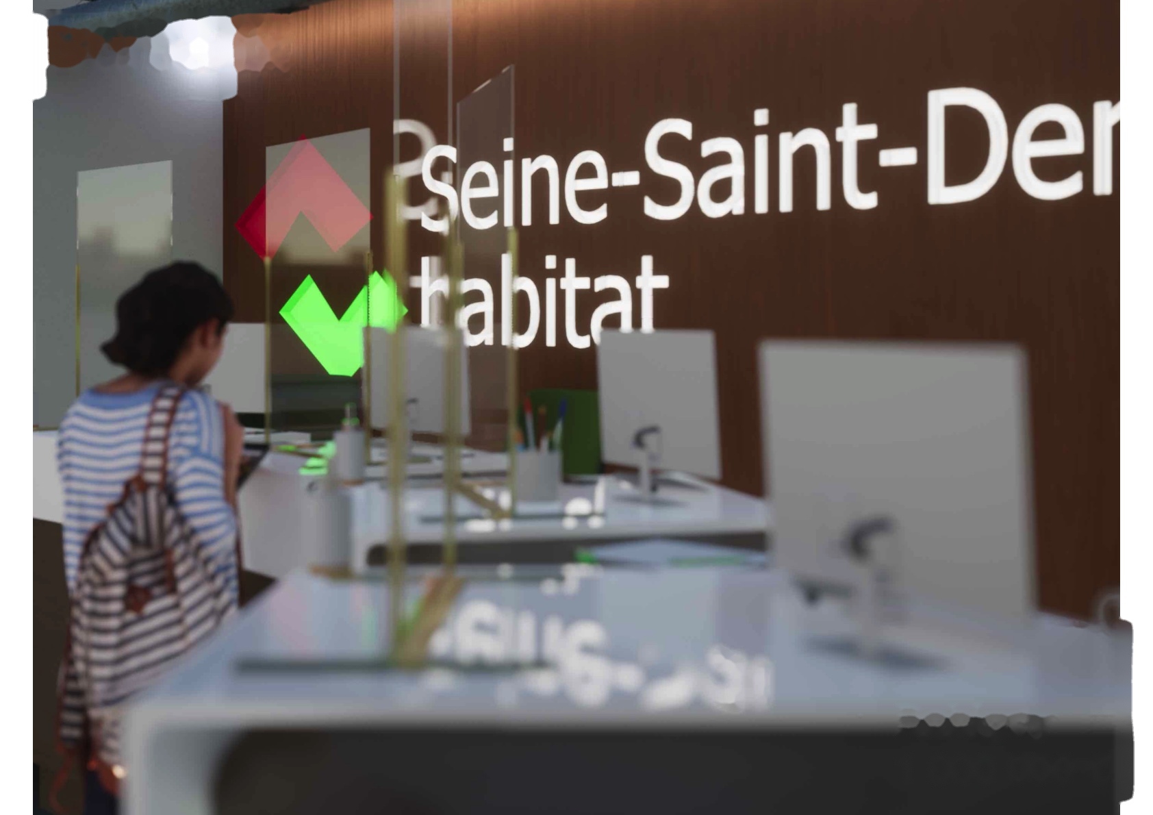 Bobigny — perspective bureaux Seine-Saint-Denis Habitat