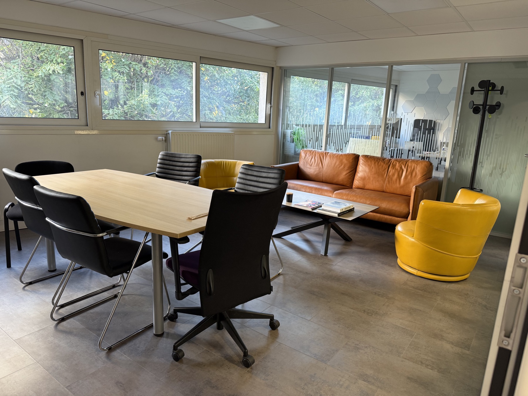 Aménagement d’un immeuble de bureaux, Vitry-sur-Seine